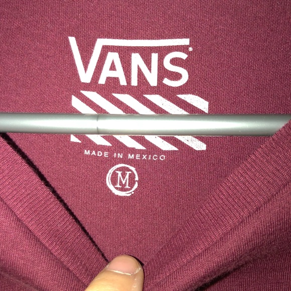 Vans burgundy tee - Picture 2 of 2